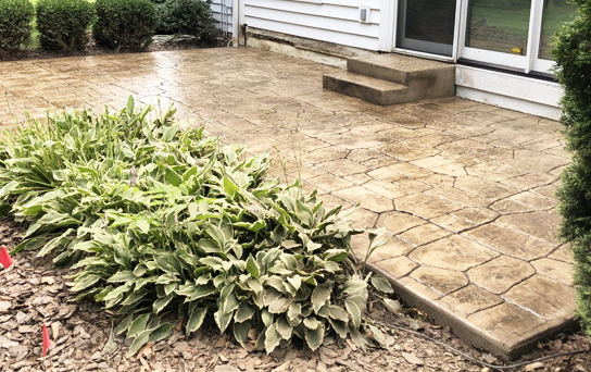 Custom Stamped Concrete Installation in Columbus and Sunbury, Ohio Custom Stamped Concrete Installation in Columbus and Sunbury, Ohio